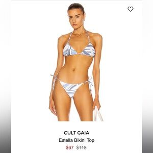 CULT GAIA
Estella Bikini Top
Size Small NWT